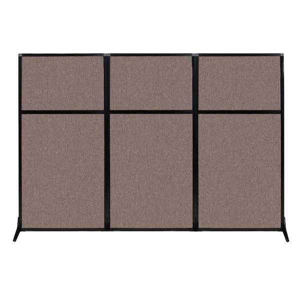 Work Station Screen 99" x 70" Latte Fabric